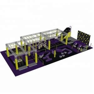 Free Design Adventure American Ninja Course Ninja Warrior Obstacles for Sale