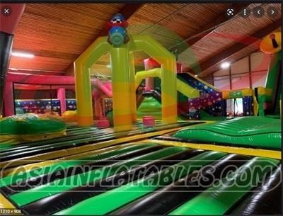 Big Inflatable Jumping Bounce House Inflatable Air Park Inflatable Theme Park