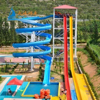 Spiral Slide Indoor Spiral Swimming Pool Slide Fiberglass Water Slide Spiral