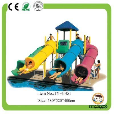 Latest Multifunction Four Color Combo Slides Water Park Equipment (TY-41451)