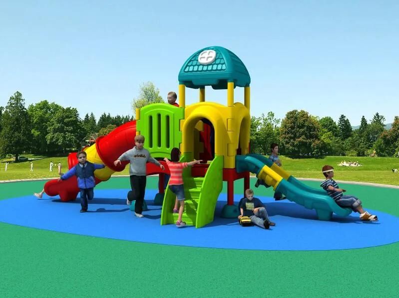 Newest Whloe Plastic Playground, Outdoor, Indoor Playground, Safe Playground HD16-157b