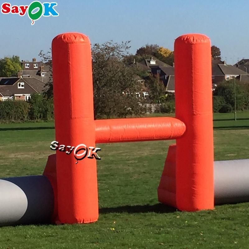 Outdoor Sports Game Air Sealed Inflatable Rugby Pitch