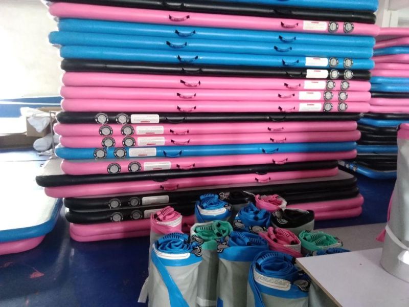 Inflatable Gymnastic Tumbling Mat Inflatable Airtrack Cheeerleading Mat