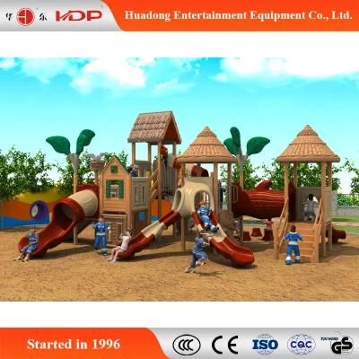 2017 Funny Children Slider Amusement Park Wooden Slide for Sale (HD-MZ022)
