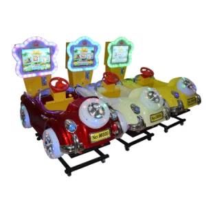 Amusement Park Coin Operated Games Machine 3D Kiddie Ride Car Racing Game Machine