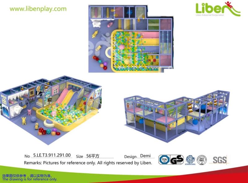 Children Indoor Playground Small Donut Slide