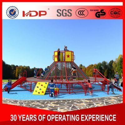 Multiplayer Special Kids Outdoor Playground, Rope Development Playground