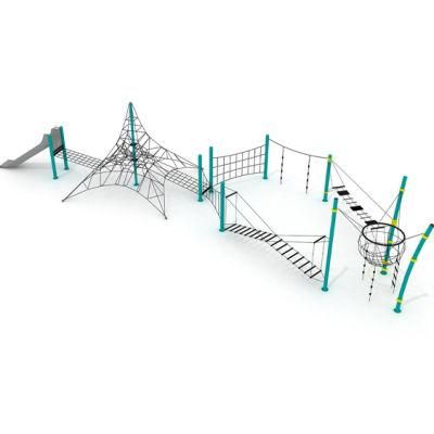 Outdoor Children&prime;s Climbing Net Adventure Amusement Park Playground Equipment