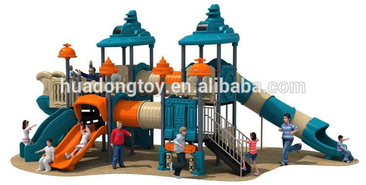 Most Popular and New Children Outdoor Amusement Playground Slide