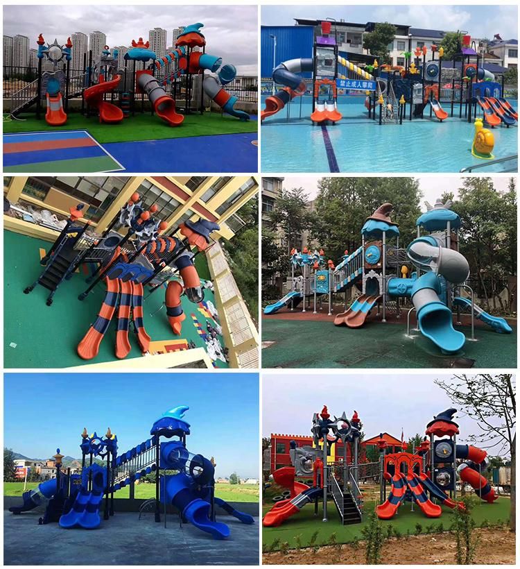 Kids Water Park Slide Outdoor Playground Equipment