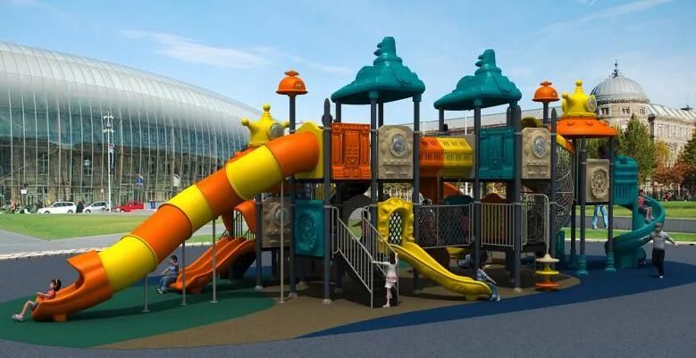 Fashsion Design Outdoor Playground Children Slide Amusement Equipment