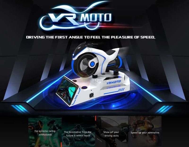 Super Cool 9d Vr Motor Bike Motion Racing Simulator