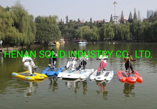 Water Play Equipment Leisure Sport Games Single Seat Two Seater Three Seaters Water Bike Bicycle