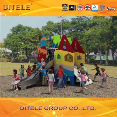 Children Plastic Outdoor Playground, Low Price Creative Design Kids Slides