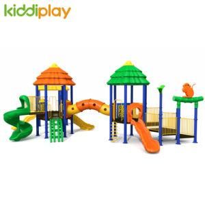Plastic Outdoor Playground Slide Amusement Equipment