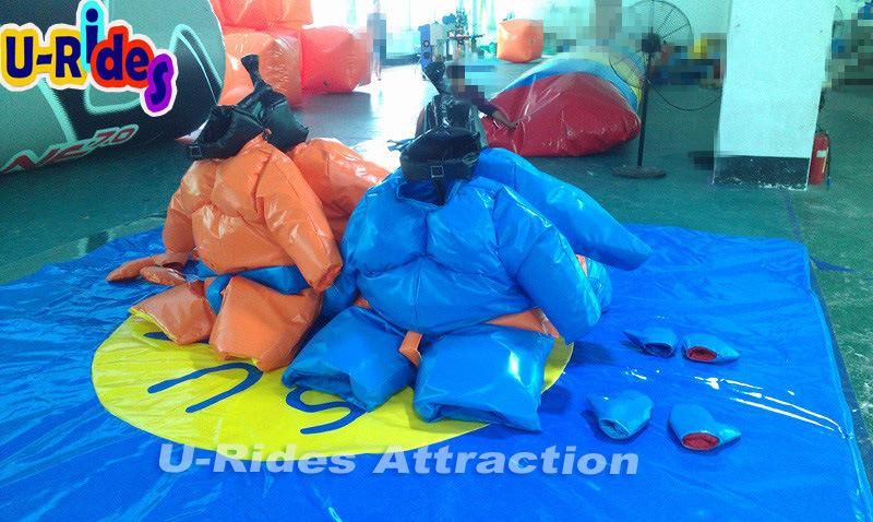 Small Size Hot sale inflatable sumo wrestling suits sport games for kids
