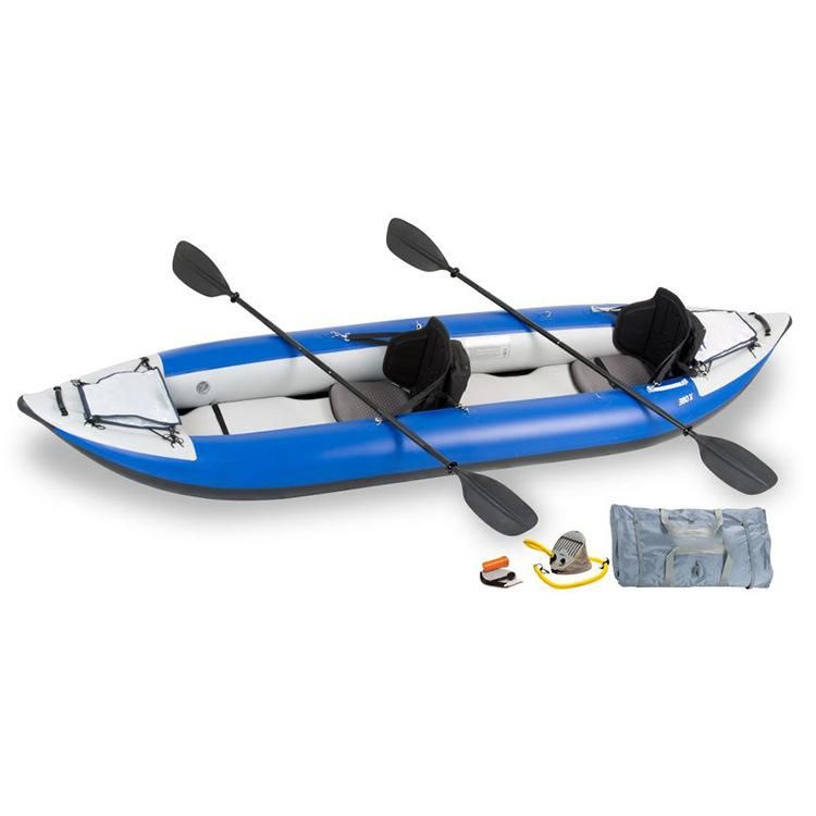 Fashion Inflatable Kayak for Water Games with Paddle