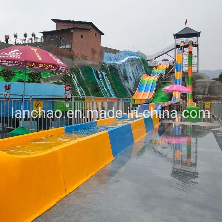 Thrilling Freefall Water Park Body Slide for Adult
