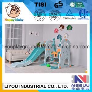 New 3 in 1 Kids Slide Plastic Indoor Playground Equipment Swing Set
