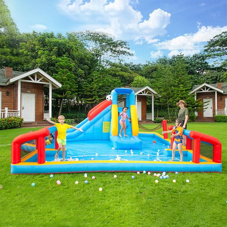Custom Inflatable Bouncer with Slide Pool for Amusement