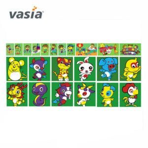 Colorful Cartoon Style Artificial Grass