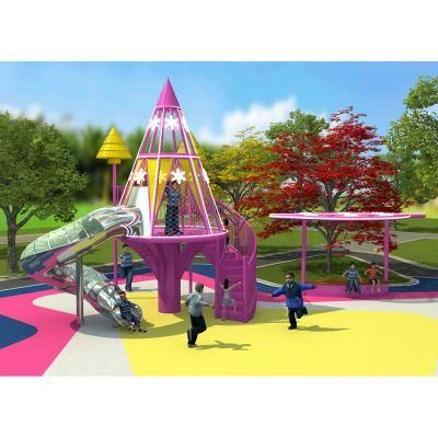 New Arrival Kindergarten Plastic Equipment Children Sport Amusement Park Outdoor Playground