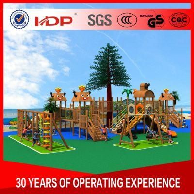 Attractive Appearance Different Size Wooden Outdoor Playground Equipment