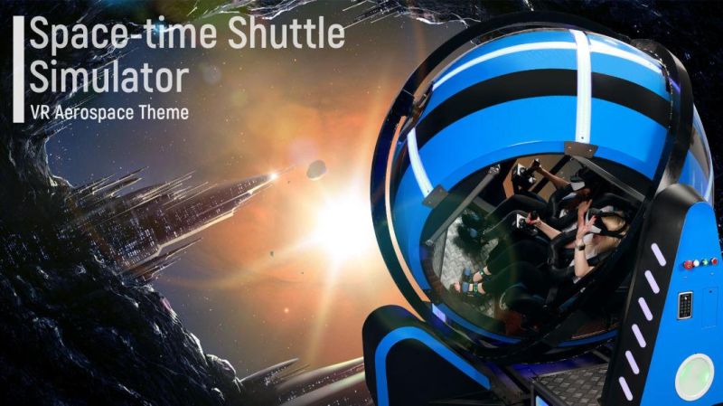 Shrill Screaming Experience 720 Degrees Space-Time Shuttle Vr Simulator