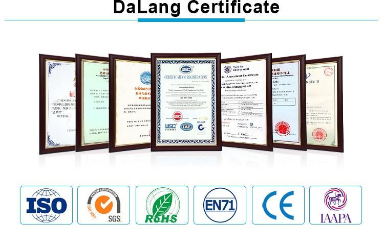 Dalang Brand Large Fiber Reinforced Plastic Water Slide for Sale