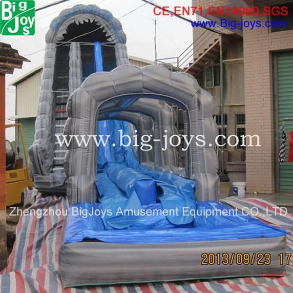 Hot Sale PVC Inflatable Water Slide Jumping Bouncy Castle with Pool