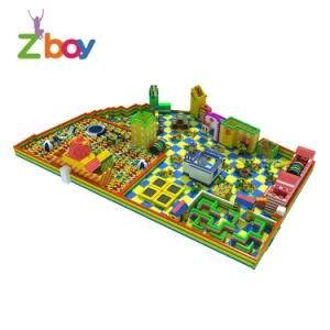 Ocean Series Kids Amusement Park Indoor Playground Trampoline