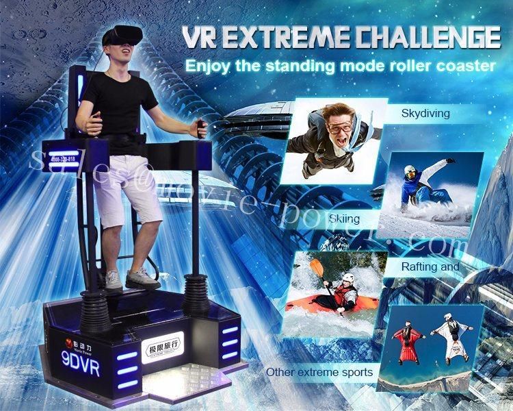 Best Investment Stand-up Vr Motion Flight Simulator with 9d Glasses