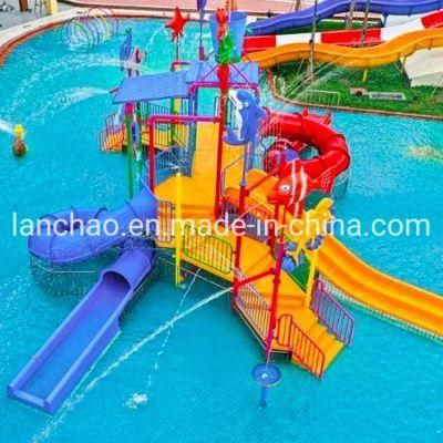 Fiberglass Outdoor Playground Water House Amusement Park Water House