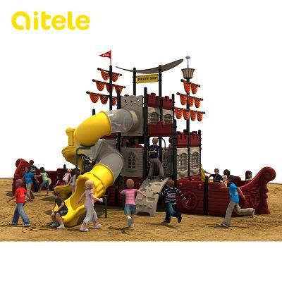Pirate Ship Series Outdoor Children Playground Slide