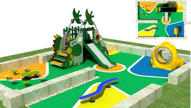 PE Board Train Series Outdoor Playground Equipment