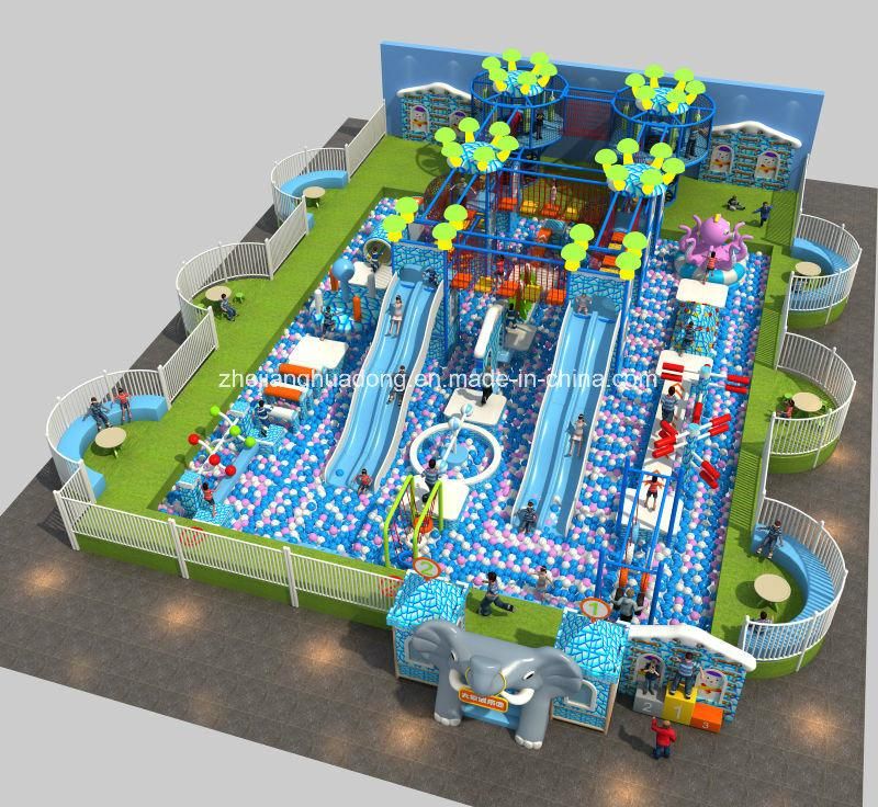 2016 New Multifunctional Funny Indoor Playground (HD16-195A)