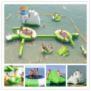 Inflatable Floating Water Park, Aqua Inflatable Water Park Equipment Toy