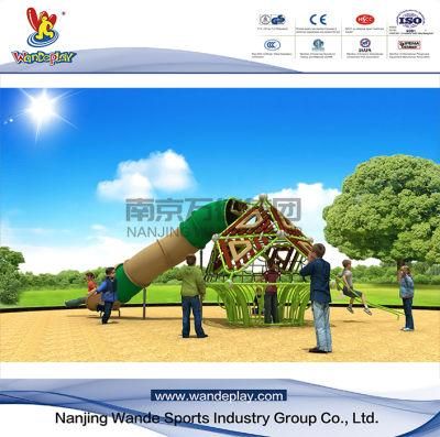 Wandeplay Amusement Park Nest Climbing Children Outdoor Playground Equipment with Wd-Nc107