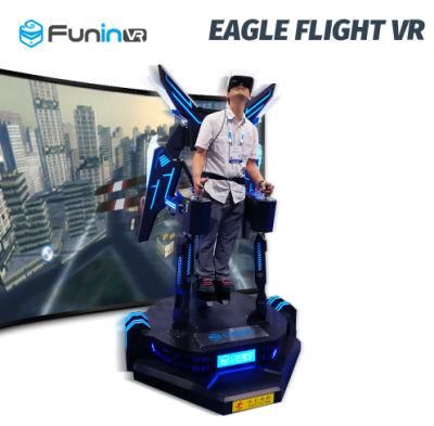 9d Virtual Reality Shooting Game Stand Vr Flight Simulator