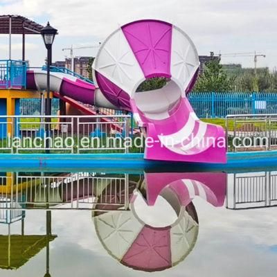 Swimming Pool Water Park Fiberglass Interesting Water Slide