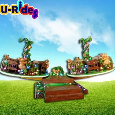 Recreation car 16 Person double flying car Koala rocking Amusement Park Rides For indoor or outdoor playground