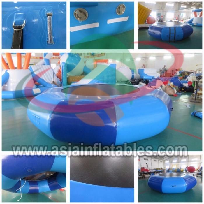 Summer Water Games Jumping Bed Floating Water Trampoline for Pool