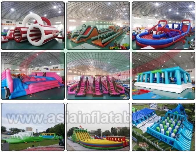 Insane Inflatable 5K Run Race for Adults Outdoor Chellenge Obstacle Course 5K Game