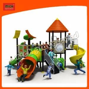 12 Years Experience Factory Vasia ASTM Certificate Plastic Playground Outdoor Children&prime;s Slide Outdoor Playground