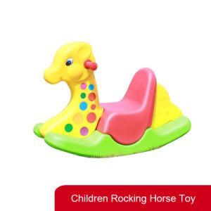 Kid Plastic Animal Horse Rider Children Rocking Horse Indoor Playground