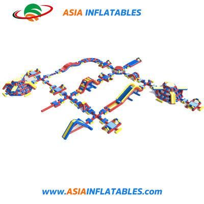 Adult Playground Inflatable Ocean Water Park with Obstacle