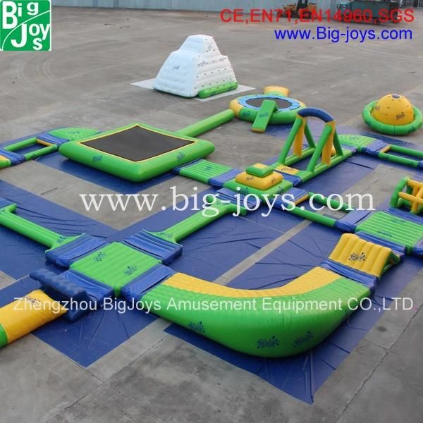 Customized Inflatable Floating Water Park Equipment Giant Inflatable Water Games for Adult