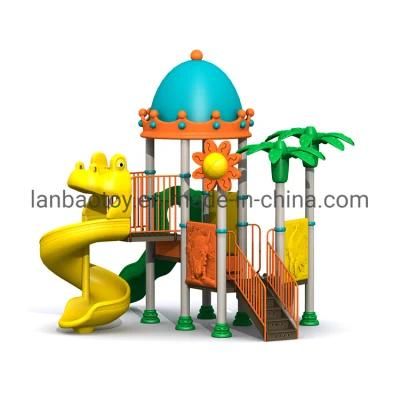 Cute Eco-Friendly Custom Colorful Small Outdoor Plastic Playground for Kids