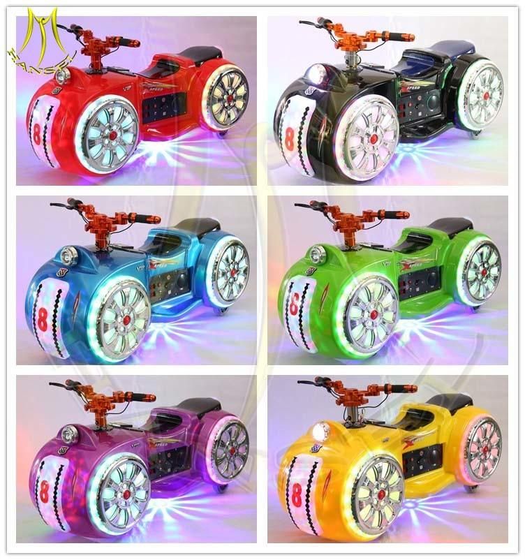 Hansel Shopping Mall Electric Motorcycle Children Amusement Ride Sale
