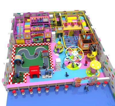 Train Style Indoor Playground Equipment Children Amusement for Sale